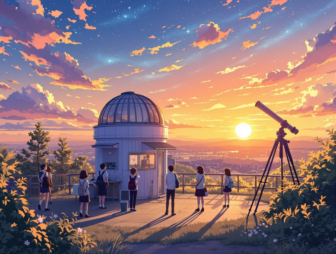 夸克短剧 - 放学后的天文台 - 少年科学梦想